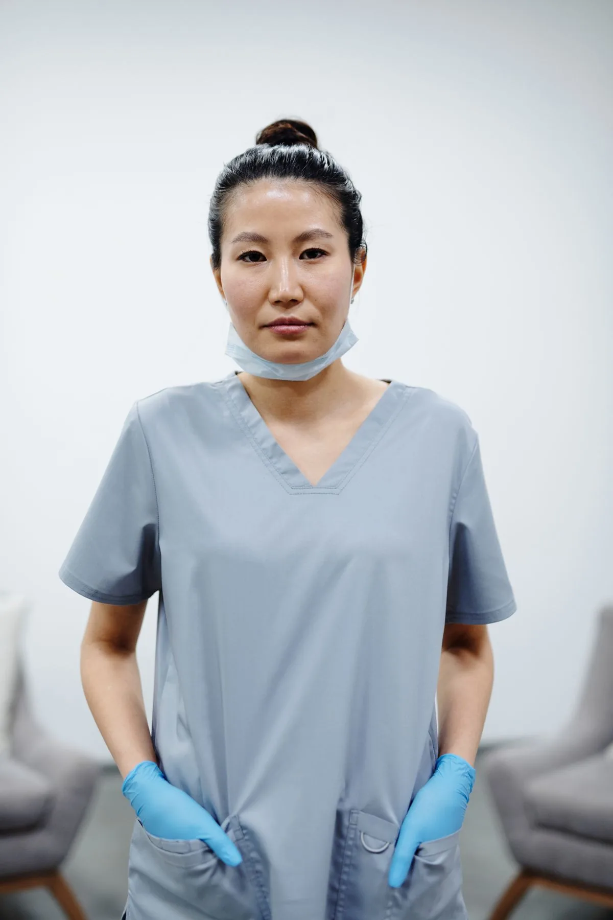 Scrubs and Work Pants Inseam Length Guide — illustrative photo