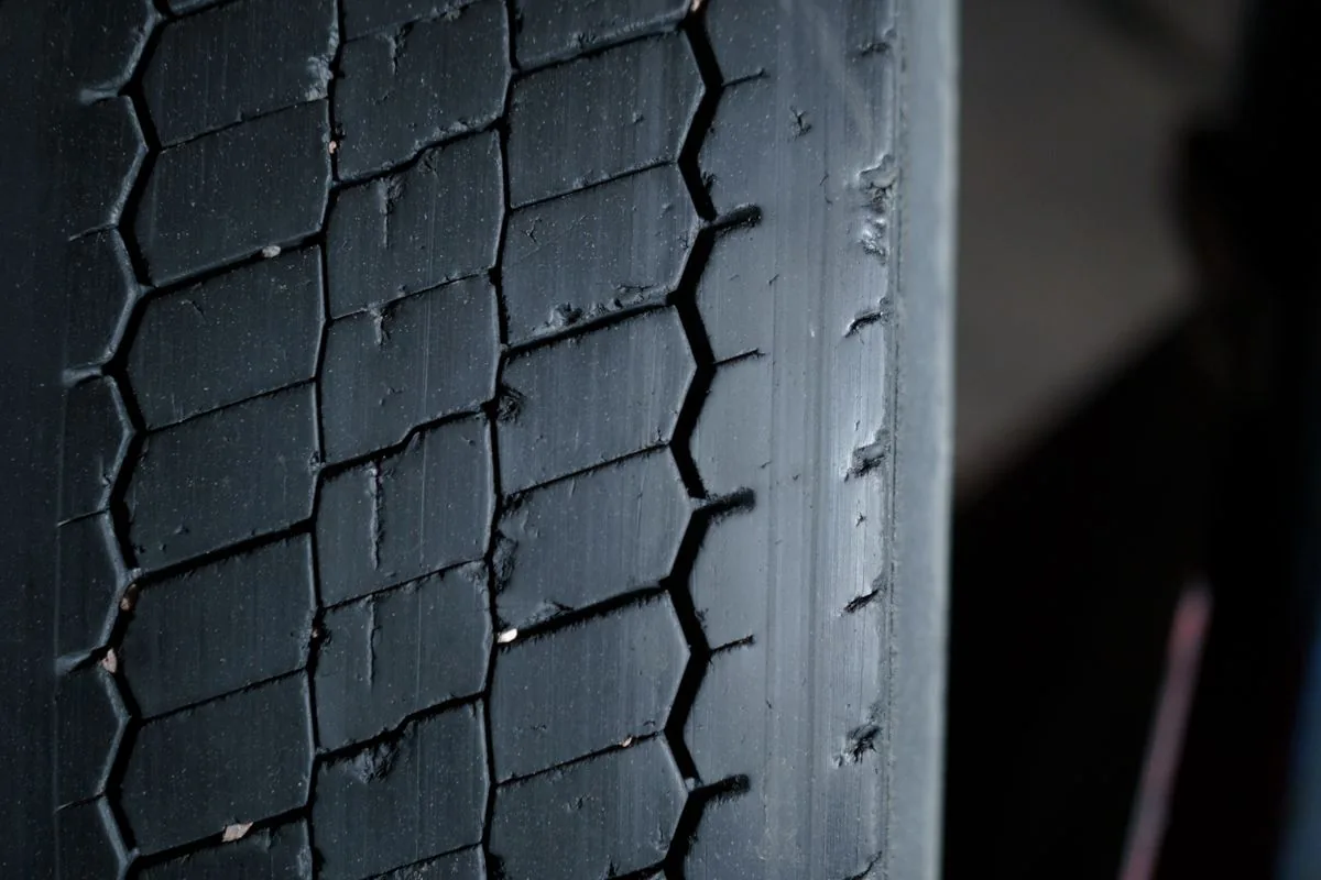 Tire Tread Cracking Troubleshooting — illustrative photo